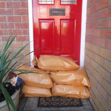 Load image into Gallery viewer, Yuzet Woven Sandbag Orange - 100 Pack - weedfabricdirect