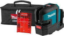 Load image into Gallery viewer, Makita 12v CXT Self Leveling Cross Line Laser Level Red - Body Only SK105DZ
