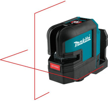 Load image into Gallery viewer, Makita 12v CXT Self Leveling Cross Line Laser Level Red - Body Only SK105DZ
