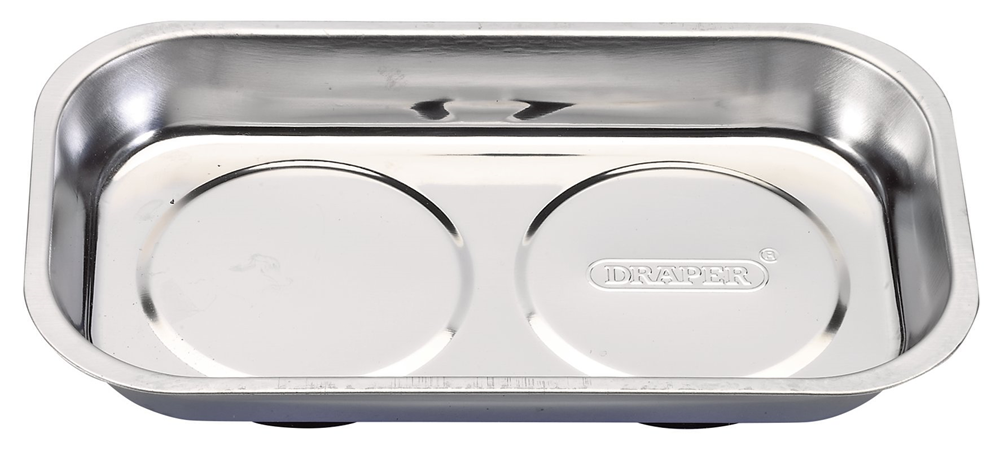 Draper 136X237X28MM S/S MAG TRAY 01095 Magnetic Parts Tray