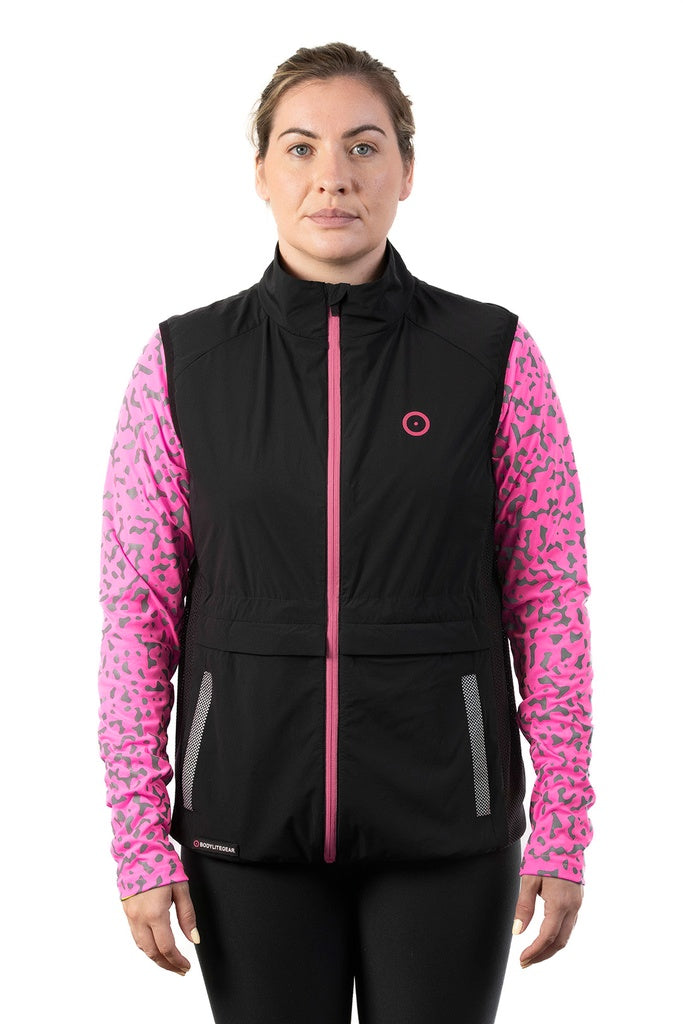 Bodylite NightVision Gilet - Medium - Neon Pink