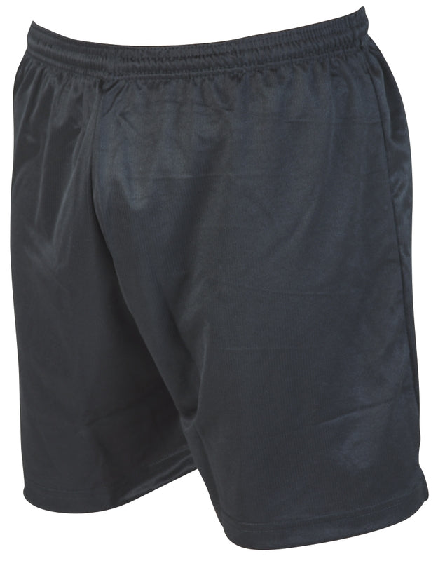 Precision Micro-stripe Football Shorts Adult Black M 34-36