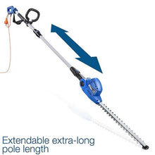 Load image into Gallery viewer, Hyundai HYPHT550E Electric Hedge Trimmer 550W 450mm Corded Long Reach Hedge Cutter Garden Trimmer

