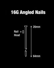 Load image into Gallery viewer, Tacwise 16G/50mm Finish Nails, 0298, 16G Finish Nails, Pack of 2500, Galvanised
