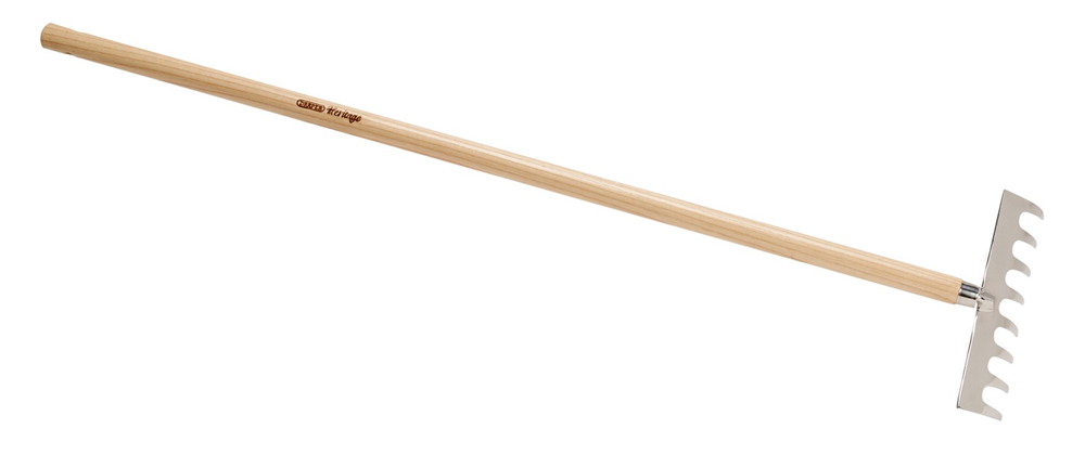 Draper JUNIOR HERITAGE GARDEN RAKE SS 08973 Heritage Junior Stainless ...