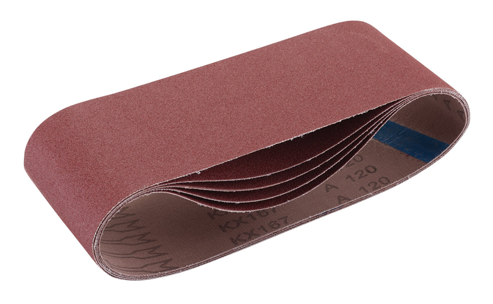 Draper  09256 Cloth Sanding Belt, 100 x 610mm (Pack of 5)
