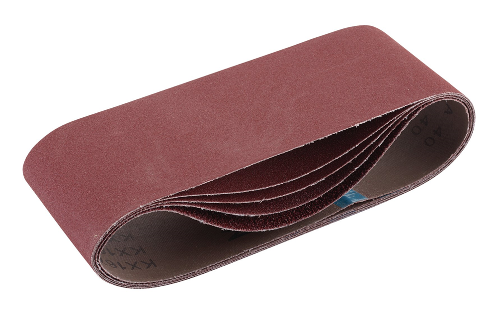 Draper  09258 Cloth Sanding Belt, 100 x 610mm (Pack of 5)