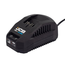 Load image into Gallery viewer, JCB 21-18VFC Battery Charger 2.4A Fast Charger 2-5Ah Li-Ion E-Tech Power Tool Charger
