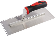 Load image into Gallery viewer, Draper S/G NOTCHED ADHES.TROWEL 280MM 15094 Draper Redline Soft Grip Adhesive Trowel
