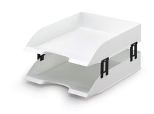 Load image into Gallery viewer, Durable Stackable Letter Tray Document Organiser Paper File | A4+
