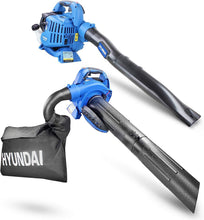 Load image into Gallery viewer, Hyundai HYBV2600X Petrol Leaf Blower 26cc 2-Stroke 3 in 1 Garden Vac
