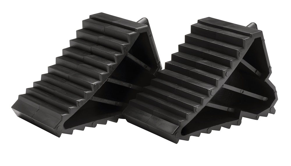 Draper PLASTIC WHEEL CHOCKS - PAIR 20212 20212 Plastic Wheel Chocks (Pair)