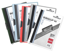 Load image into Gallery viewer, Durable DURACLIP 60 Sheet Document Clip File Folder | 25 Pack | A4
