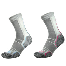 Load image into Gallery viewer, 1000 Mile Trek Sock Ladies (Twin Pack) (Recycled)
