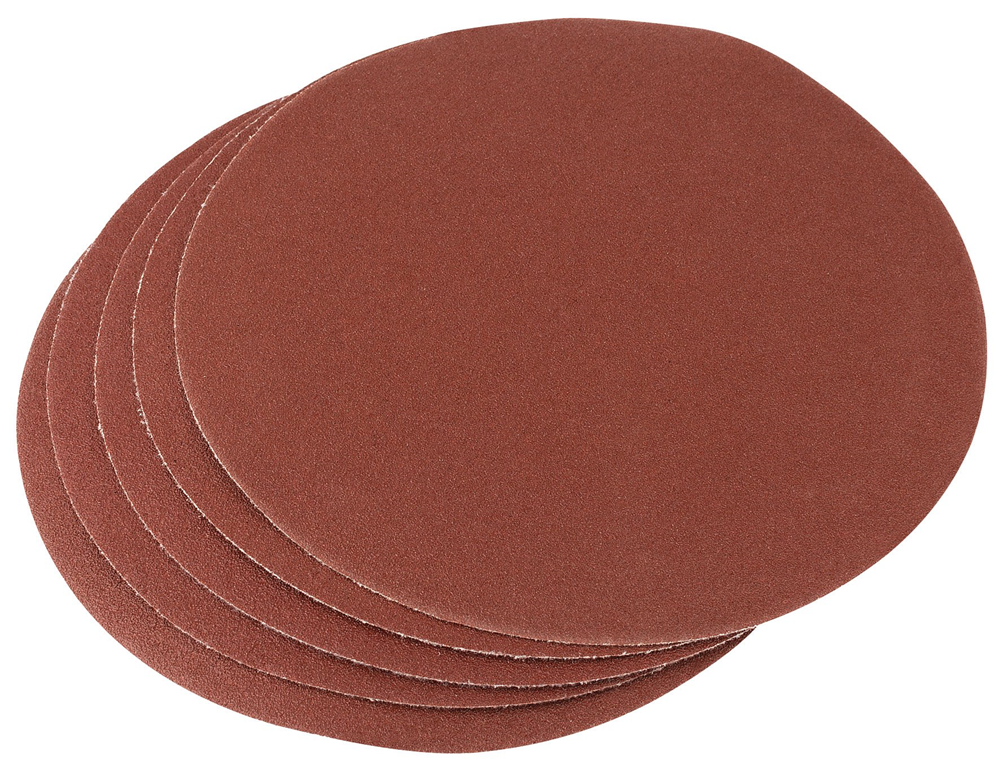 Draper 100G H&L 200MM SAND.PK5 23358 Hook and Loop Aluminium Oxide Sanding Discs (200mm)