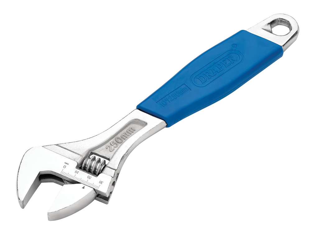 Draper 250MM ADJ/WRENCH S/GRIP 24793 24793 Crescent-Type Adjustable Wrenches