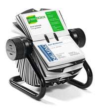 Load image into Gallery viewer, Durable VISIFIX 400 Card Rotary Business Card Holder File | A-Z Index
