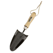 Load image into Gallery viewer, JCB JCBHFT11 Hand Trowel 80x170mm Blade Heavy Duty Steel Ash Handle Heritage Garden Hand Trowel Planting Trowel
