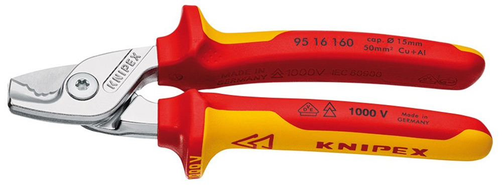 Draper 160MM VDE STEPCUT 27012 27012 VDE Insulated Cable Shears