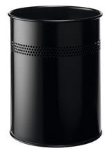 Load image into Gallery viewer, Durable Round Metal Perforated Waste Bin | Scratch Resistant Steel | 15L
