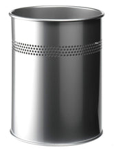 Load image into Gallery viewer, Durable Round Metal Perforated Waste Bin | Scratch Resistant Steel | 15L
