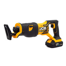 Load image into Gallery viewer, JCB 21-18RS-2X Cordless Reciprocating Saw 18V 2.0Ah 2.4A Charger 3000rpm Recip Saw Sabre Saw
