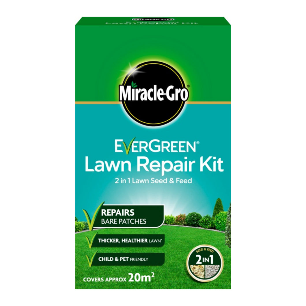 Miracle Gro Patch Magic Dog Spot Grass Seed Feed Lawn Repair Kit 20m2 1kg
