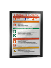 Load image into Gallery viewer, Durable DURAFRAME Static Cling Magnetic UV Signage Frames | 2 Pack | A4
