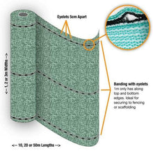 Load image into Gallery viewer, Yuzet Debris Netting Scaffold Sheeting Garden Allotments Screen Windbreak
