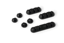 Load image into Gallery viewer, Durable CAVOLINE Cable Management Desk Tidy Clips | 7 Assorted

