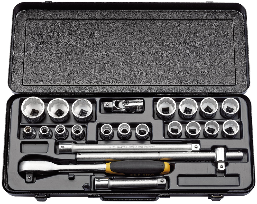 Draper 1/2SQ DRIVE SOCKET SET AF 50649 1/2 Sq. Dr. Imperial Socket Set (23 Piece)