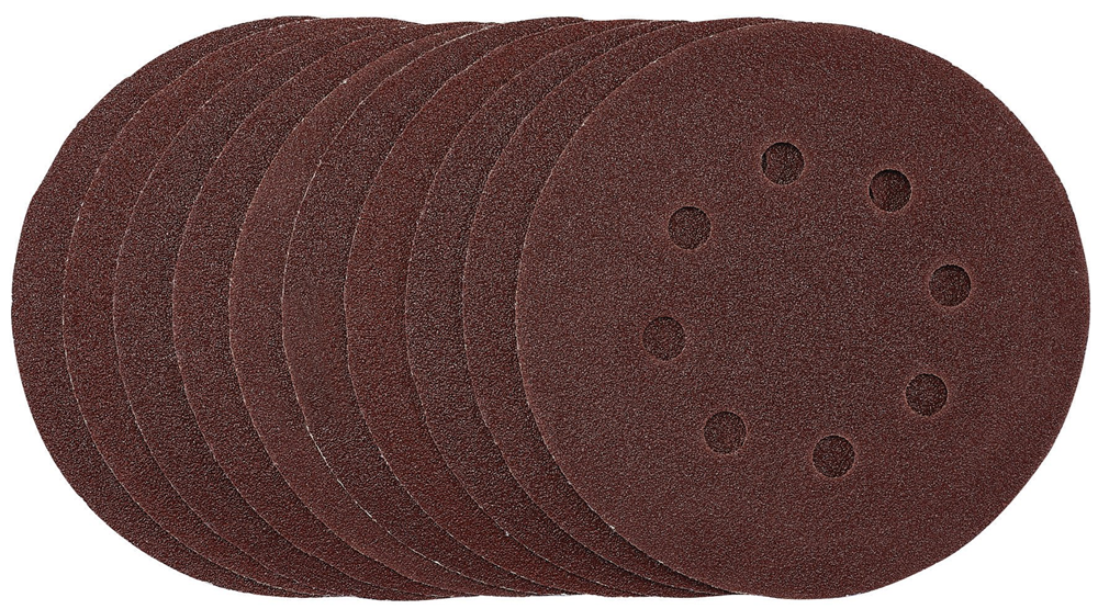 Draper 125MM SANDING DISC 80G 54755 54755 Sanding Discs, 125mm