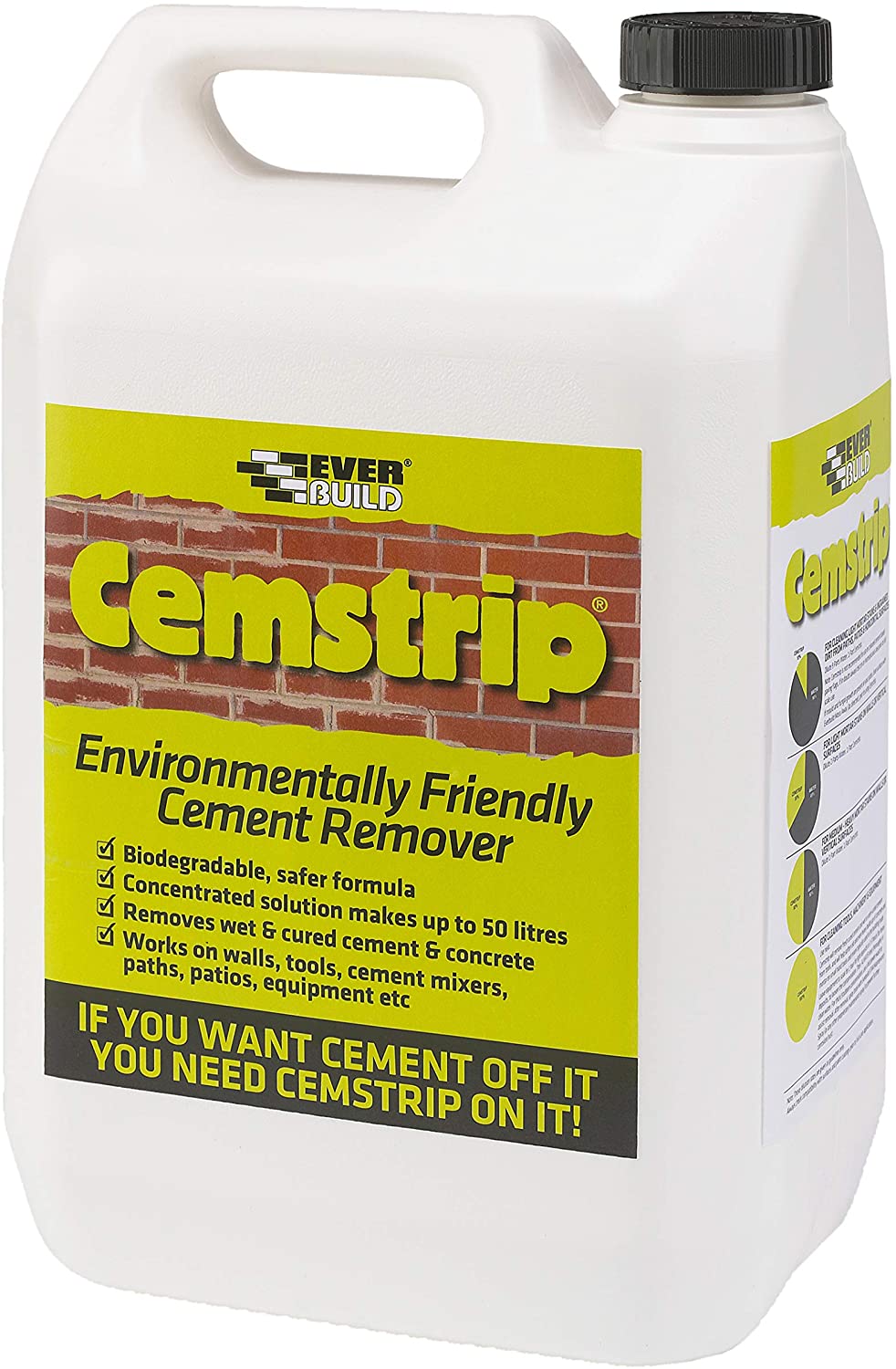 Everbuild Cemstrip Environmentally Friendly Cement Remover Concentrate