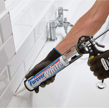 Load image into Gallery viewer, Everbuild Forever White Anti-Mould Silicone Sealant – Waterproof, Flexible &amp; Durable for Kitchens, Bathrooms &amp; Showers (290ml)
