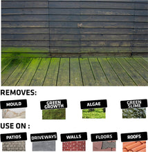 Load image into Gallery viewer, Everbuild 404 Fast Powerful Fungicidal Wash, 5 Litre Ideal for Decking and patio
