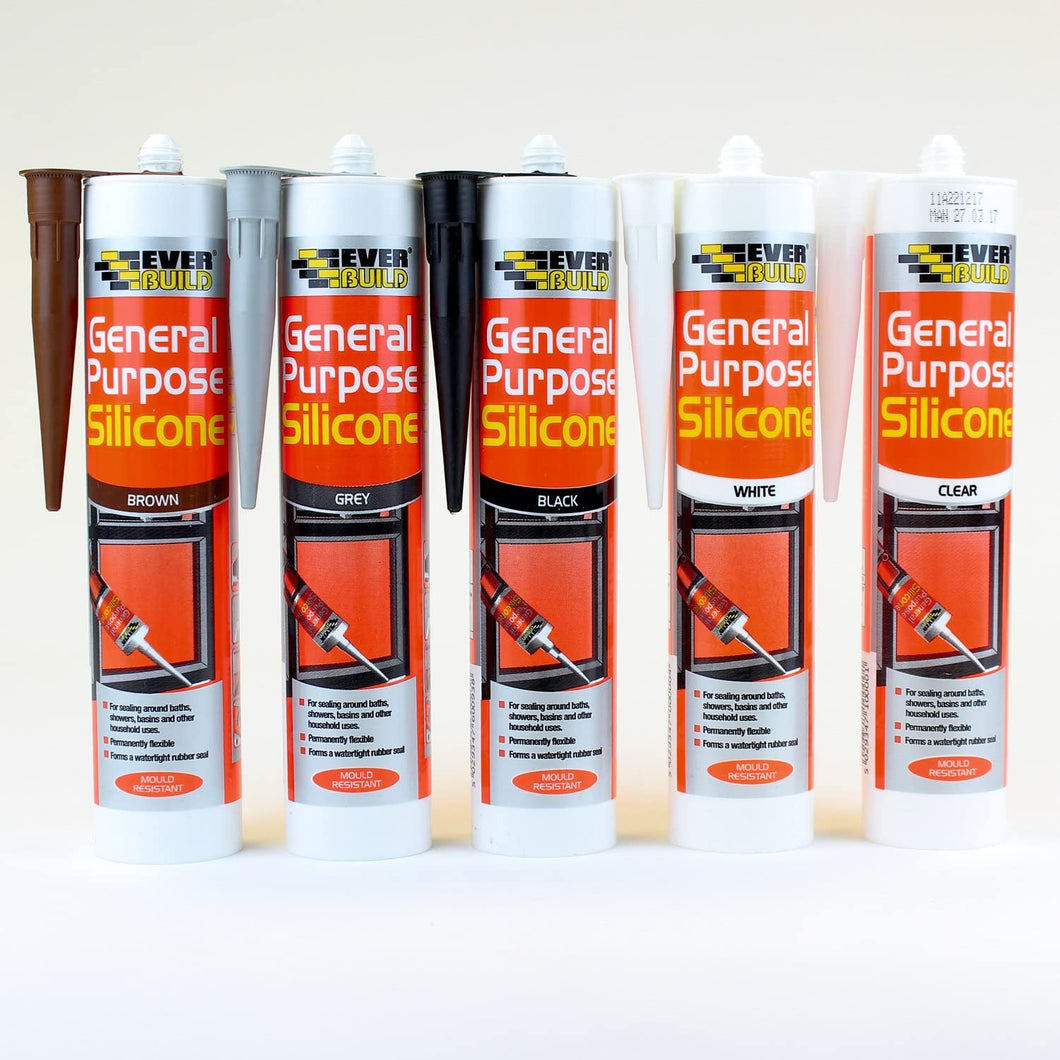 Everbuild GPS General Purpose Silicone Sealant C3