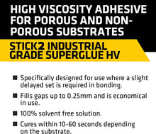 Load image into Gallery viewer, 20g Everbuild Industrial Grade High Viscosity HV SuperGlue Super glue Adhesive
