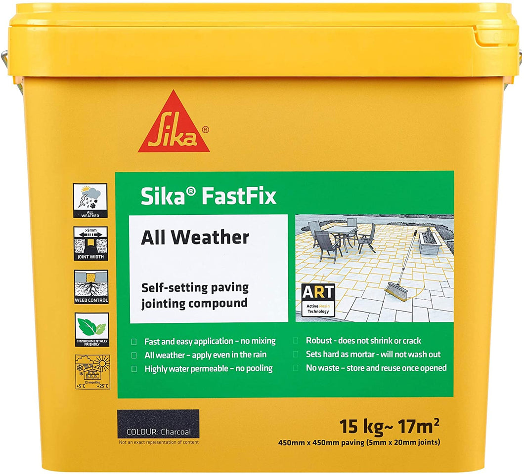 Sika FastFix All Weather Self-Setting Paving Jointing Compound ALL COLOURS