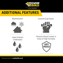 Load image into Gallery viewer, Everbuild Stixall Extreme Power Hybrid Polymer Grab Adhesive Sealant All Colours
