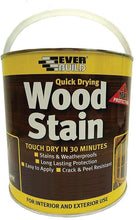 Load image into Gallery viewer, Everbuild Quick Drying Professional Solvent Free Wood Stain Clear Coat 2.5 Litre
