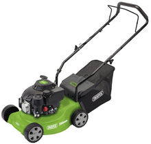 Load image into Gallery viewer, Draper PETROL L/MOWER P/DECK 390MM 58567 58567 Composite Deck Petrol Lawn Mower, 390mm, 132cc/3.3HP
