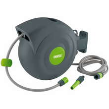 Load image into Gallery viewer, Draper RETRACTABLE 20M GARDEN HOSE 15046 Retractable Garden Hose Reel, 20m
