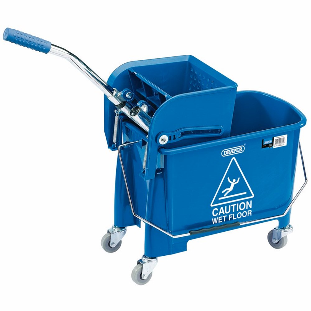 DRAPER 24838 - Kentucky Mop Bucket with Wringer (20L)