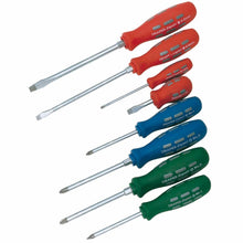 Load image into Gallery viewer, DRAPER 56772 - Mechanic&#39;s/Engineer&#39;s Screwdriver Set (8 Piece)
