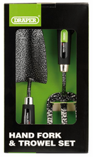 Load image into Gallery viewer, Draper FORK &amp; TROWEL SET CARBON/STEEL 65960 Carbon Steel Heavy Duty Hand Fork and Trowel Set (2 Piece)

