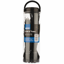 Load image into Gallery viewer, Draper ASSORTED CABLE TIE PACK 650PC 90734 Assorted Nylon Cable Tie Pack (650 Piece)
