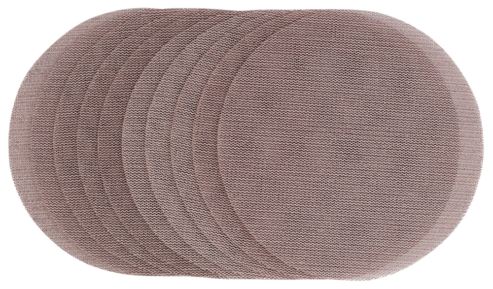 Draper 125MM MESH SANDING DISC 180G 60504 60504 Mesh Sanding Discs, 125mm (Pack of 10)