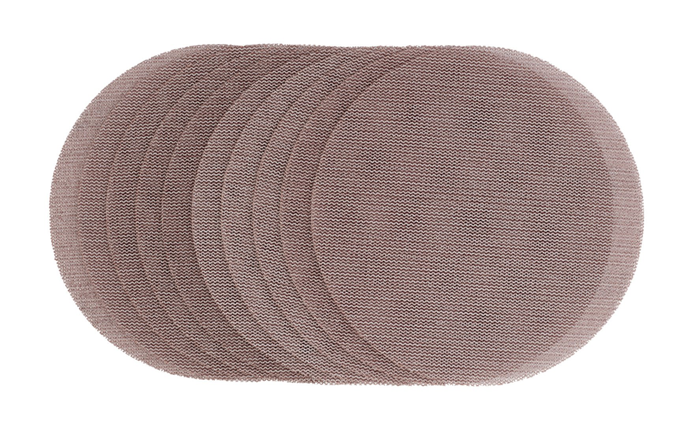 Draper 150MM MESH SANDING DISC 180G 61873 61873 Mesh Sanding Discs, 150mm (Pack of 10)