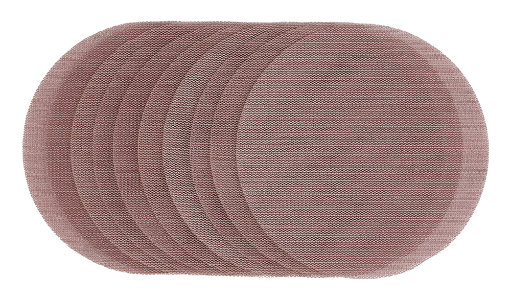 Draper 150MM MESH SANDING DISC 240G 62988 62988 Mesh Sanding Discs, 150mm (Pack of 10)