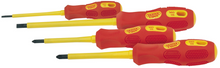 Load image into Gallery viewer, Draper SET OF 4 INSULATED S/DRIVERS 69233 69233 VDE Approved Fully Insulated Screwdriver Set (4 Piece)
